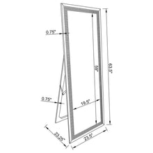 Load image into Gallery viewer, Giddish - Full Length Standing Mirror - Silver