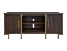 Load image into Gallery viewer, Onix - 2 Door TV Stand - Mahogany Brown