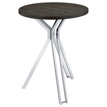 Load image into Gallery viewer, Edgerton - Round Pub Height Bistro Bar Table - Dark Oak