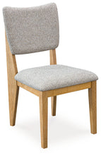 Load image into Gallery viewer, Sherbana - Light Brown - Dining Upholstered Side Chair (Set of 2)