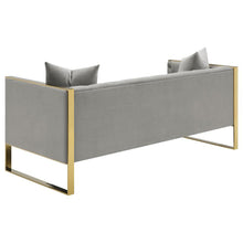 Load image into Gallery viewer, Eastbrook - Velvet Upholstered Tufted Sofa Set