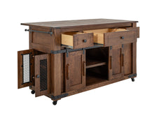 Load image into Gallery viewer, Parota - Kitchen Island - Cinnamon Brown
