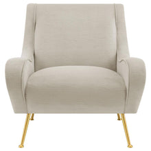 Load image into Gallery viewer, Ricci - Upholstered Saddle Arm Accent Chair