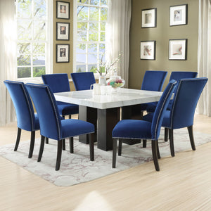 Camila - Square Dining Set - White Top