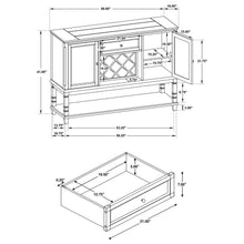 Load image into Gallery viewer, Parkins - 2 Door Sideboard Buffet Cabinet - Rustic Espresso