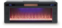 Load image into Gallery viewer, Entertainment Accessories - Black - Fireplace Insert