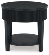 Load image into Gallery viewer, Marstream - Black - Round End Table