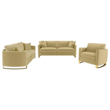 Load image into Gallery viewer, Corliss - Upholstered Arched Arm Sofa Set