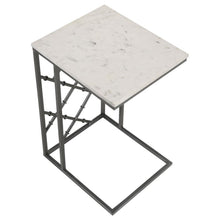 Load image into Gallery viewer, Angeliki - Marble Top C-Shape Sofa Side Table