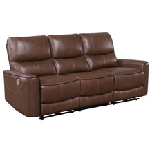 Load image into Gallery viewer, Greenfield - Upholstered Power Reclining Sofa