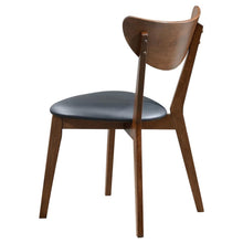 Load image into Gallery viewer, Jedda - Wood Dining Side Chair (Set of 2) - Dark Walnut And Black