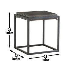 Load image into Gallery viewer, Tekoa - End Table - Dark Brown