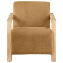 Load image into Gallery viewer, Diego - Upholstered Accent Arm Chair With Wood Arms