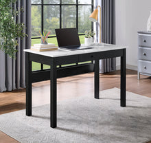Load image into Gallery viewer, Rylee - Faux Marble Desk - Black / White