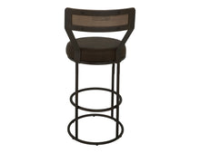 Load image into Gallery viewer, Xel-Ha - Upholstered Barstool - Dark Chocolate