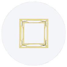 Load image into Gallery viewer, Starlight - Round Glass Top Metal Dining Table