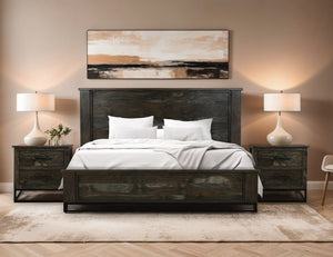 Dark Teak - Chest - Oil Black