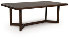 Load image into Gallery viewer, Dilenno - Dark Brown - Rectangular Dining Room Extension Table