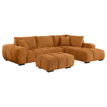 Load image into Gallery viewer, Camacho - Upholstered Sectional Sofa With Ottoman Set