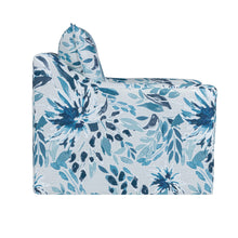 Load image into Gallery viewer, Sylvie - Swivel Chair - Blue / White