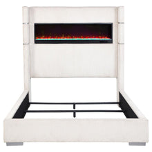 Load image into Gallery viewer, Tisdall - Upholstered Fireplace Bed