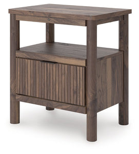 Pamytta - Brown - One Drawer Night Stand