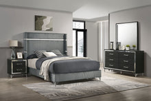 Load image into Gallery viewer, Lucia - Bedroom Set With Upholstered Wingback Panel Bed