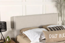 Load image into Gallery viewer, Pirro - Upholstered Queen Or Full Panel Headboard - Sand