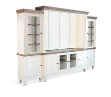 Load image into Gallery viewer, Pasadena - Media Hutch - Marble White and Buckskin