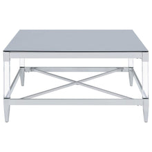 Load image into Gallery viewer, Lindley - Square Tempered Mirror Acrylic Table