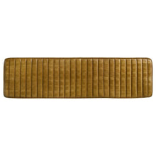 Load image into Gallery viewer, Misty - Leather Upholstered Dining Bench - Antique Camel