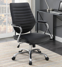 Load image into Gallery viewer, Chase - Upholstered Adjustable Home Office Desk Chair - Black