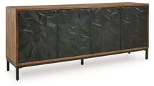 Load image into Gallery viewer, Dorannby - Black / Brown - Accent Cabinet