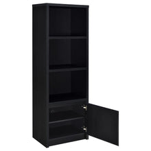 Load image into Gallery viewer, Winfield - 3-Sheld Media Tower Entertainment Pier - Black