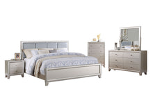 Load image into Gallery viewer, Omni - 6 Piece King Bedroom Set - Pearl Silver