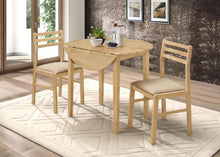 Load image into Gallery viewer, Bucknell - 3 Piece Round Drop Leaf Dining Table Set
