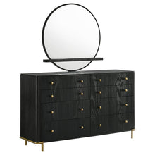 Load image into Gallery viewer, Arini - 8-Drawer Bedroom Dresser With Mirror