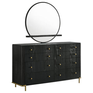 Arini - 8-Drawer Bedroom Dresser With Mirror