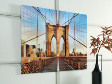 Load image into Gallery viewer, Shayward - Blue / Amber - Wall Art