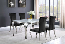 Load image into Gallery viewer, Carone - Rectangular Glass Dining Set