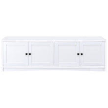 Load image into Gallery viewer, Laughlin - 4 Door Engineered Wood TV Stand - White
