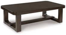 Load image into Gallery viewer, Breckington - Dark Brown - Rectangular Cocktail Table