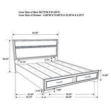 Load image into Gallery viewer, Miranda - Storage Wood Panel Bed
