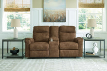 Load image into Gallery viewer, Edenwold - Brindle - Dbl Reclining Loveseat with Console