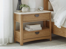 Load image into Gallery viewer, Escape - Bedroom 2 Drawer Nightstand - Glazed Natural Oak