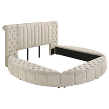 Load image into Gallery viewer, Sonya - Upholstered Round Storage Bed