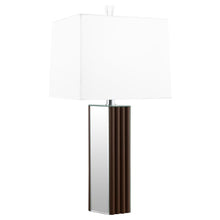 Load image into Gallery viewer, Elena - Square Tapered Mirrored Lamp