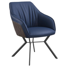 Load image into Gallery viewer, Mayer - Upholstered Dining Arm Chair (Set of 2) - Blue