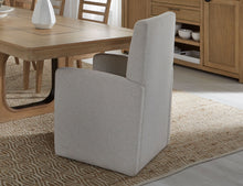 Load image into Gallery viewer, Escape - Dining Upholstered Caster Chair - Mirage Mist