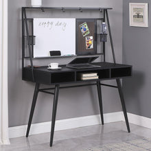 Load image into Gallery viewer, Jessie - Writing Desk With Whiteboard And USB - Black